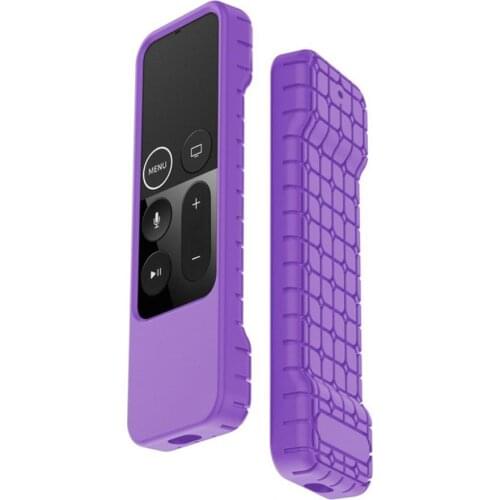 Protective Case Soft Silicone Shockproof Remote Control Sleeve Cover Protector for Apple TV 4K 2021