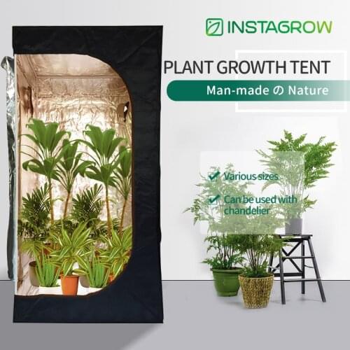 Premium 600D Canvas 100X100X200cm black Indoor Grow Tent, Grow Room Plant Growing ,Garden Greenhouses