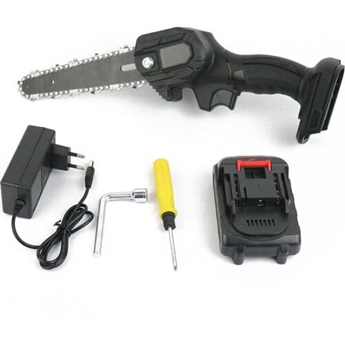 New Hot Electric Chainsaw Cordless Handheld Pruning Saw Portable Home Garden Logging Power Tool 24V Lithium Battery Wood Cutter
