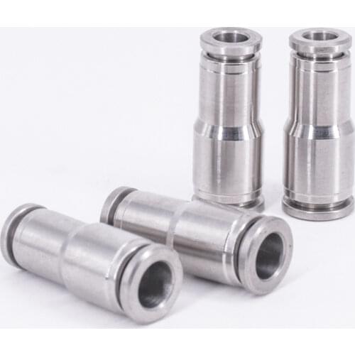 4/6/8/10/12/14/16mm Reducer Pneumatic 304 Stainless Steel Press Push In Quick Connector Release Air Fitting Plumbing