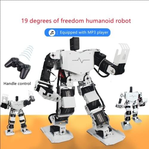 19 DOF humanoid robot with MP3 dance competition programmable