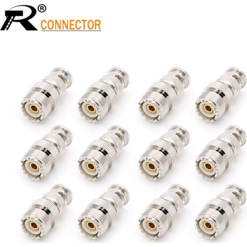 RF coaxial coax adapter BNC male to N female SO-239 SO239 PL259 Connectors for Antennas Wireless LAN Devices Wi-Fi Radios