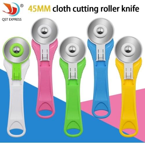 Rotary Cutter DIY Art Craft Cloth Cutting Tool Patchwork Roller Round Wheel Knife Sewing Accessories Leather Paper Fabric
