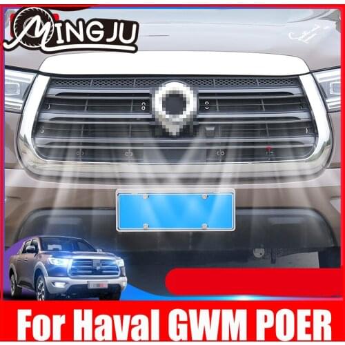 For Great Wall POER Haval 2020 2021 2022 GWM Ute Pickup Front Griller Insect Net Engine Water Tank Protection Net Accessories