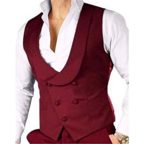 SILIWEYA Men's Suit Vests