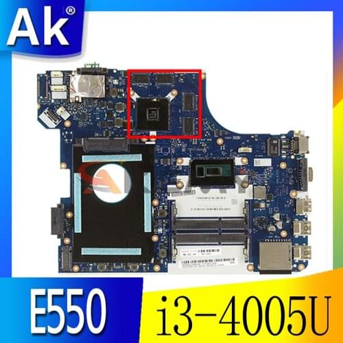 Thinkpad E550 i3-4005U laptop independent graphics card motherboard. FRU 00HT585 00HT586