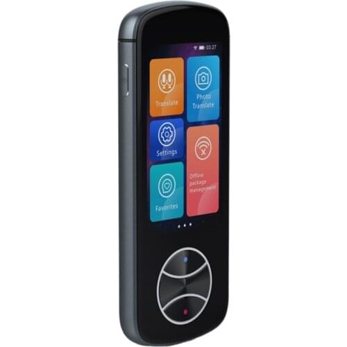 Smart Language Translator Device 3.0 Inch Contact Screen Camera 5MP Android 8.1 WiFi Bluetooth for Outdoor Travel
