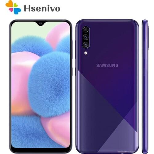 Samsung Galaxy A30S A307F Refurbished-Original Unlocked A307FN A307G A307GT Android Wi-Fi 16MP 6.4'' 128GB 4GB RAM Free Shipping