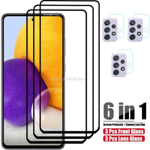 Camera Screen Protector For Samsung Galaxy A51 A52 A72 A71 Protective Glass On For Samsung A72 Tempered Glass Film Sumsung A 51