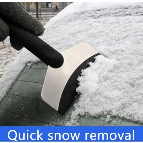 Winter Car Windshield Ice Scraper Glass Brush Cleaner Remover Extendable Wash Accessories Tool Broom S5V4