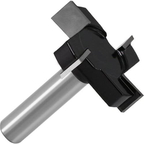 12mm 1/2inch CNC Spoilboard Surfacing Router Bit Carbide Planer Wood Cutter Planing Tool Carpenter Trimming Slotting Grooving