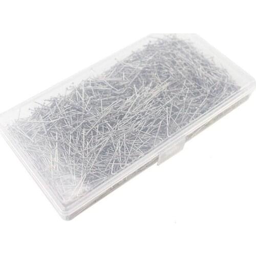 2000 Pieces Sewing Pins Head Pins Fine Satin Pin Straight for Dressmaker Jewelry Craft Sewing Projects(1Inch)