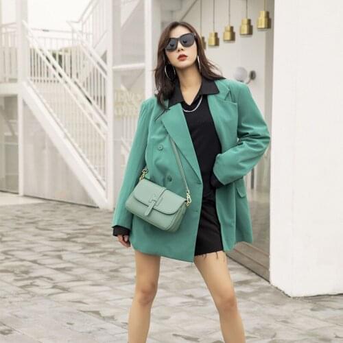 2021 New Design Leather Small Square Bag Fashion Crossbody Bag Multifunctional Shoulder Bag For Women