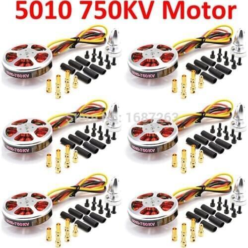 5010 750kv High Torque Brushless Motor For ZD550 ZD850 RC Multi Axis Aircraft MultiCopter QuadCopter