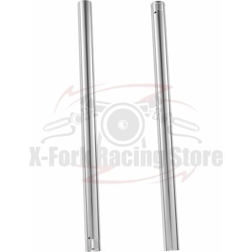 Motorbike Front Fork Inner Tubes Shock Pipes Silver Pair For YAMAHA FZR400RR 1990-1992 1991 38x630mm