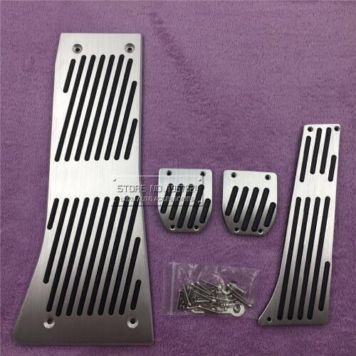 Car Accessories For BMW X5 X6 Series E70 E71 E72 F15 AT Accelerator Brake Foot Rest Pedal Pads,Styling Gas Refit Stickers cover