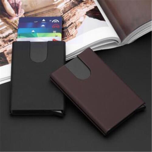 BISI GORO 2020 New Metal RFID Wallet Holder Fashion Credit Card Holder High Quality Wallet for Men and Women Unisex Holders