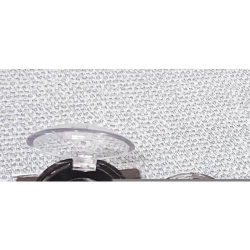 Black eye shadow boxes / transparent skylight lid / plastic 1 grid foundation empty jar / lipstick container F331