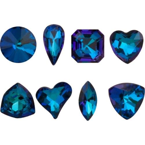 CTPA3bI Droplet Crystal Clear Fancy Rhinestones Sewn Crystals For Needlework Dance Dress DIY Crafts Applications Diamond Stones