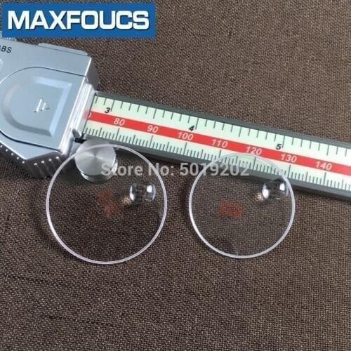Smooth round table sapphire glass scratch 30.4MM GLASS PART 25.295C REPLACEMENT for Rolex