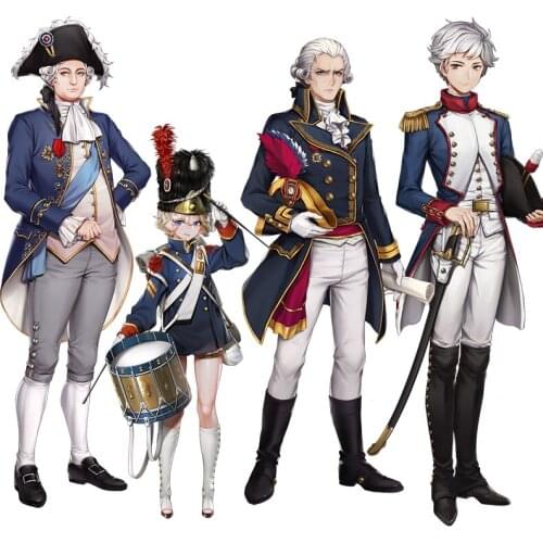 Three Ratels CA40 Banner of the Maid Game stickers for notebook car hood childrens toy wall sticker deacls