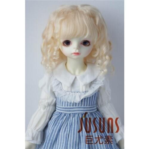 JD162 1/3 BJD wigs, Romantic Sauvage mohair doll wigs 8-9inch SD doll accessories