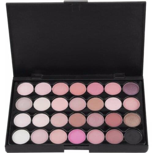 POPFEEL Professional Women Waterproof Makeup Eyeshadow Palette Cosmetics 28 Colors Long-lasting Beauty Eyeshadow Top Quality