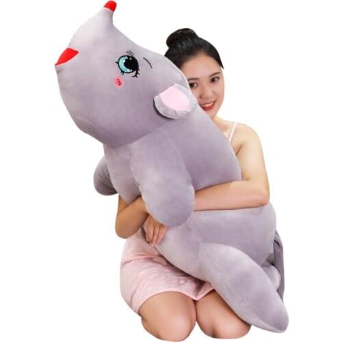 Dropshipping Epacket shopify 1pc sleep pillow super soft plush mouse doll plush rat plush animal toy Christmas Halloween gift