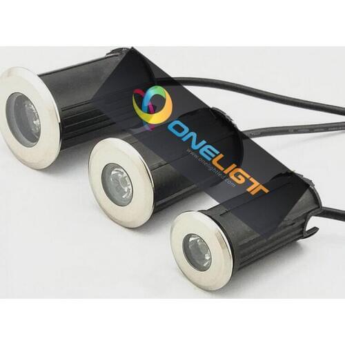 LED Underground Light 3W White/Warm White Buried Recessed Floor Ground Yard Path Landscape Lamp Outdoor Lighting DC12V AC85-265V