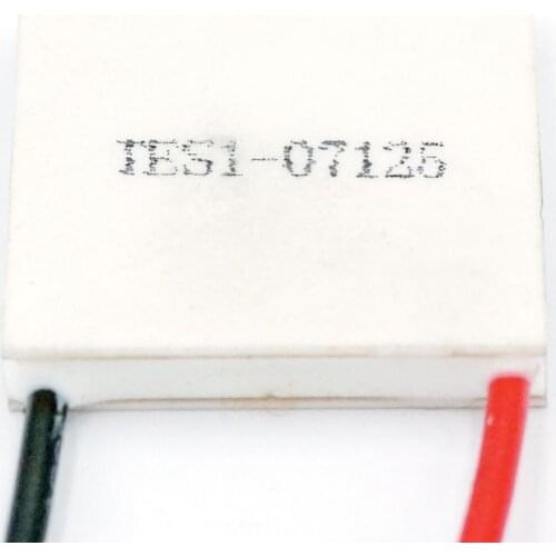 TES1-07125 Heatsink Thermoelectric Cooler Peltier Cooling Plate 23x23mm Refrigeration Module