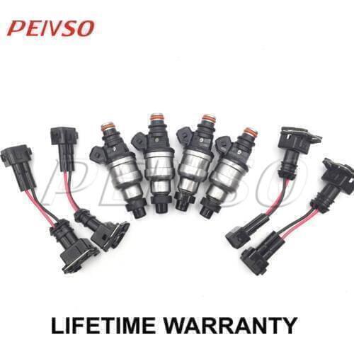 550cc Fuel Injector for Hond*a D16 B16 B18 B20 F22 H22 H22A 42LB EV1