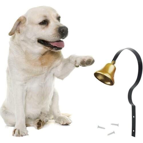 Smart Tinkle Dog Pet Door Bell Dog Doorbells for Dog Training And Housebreaking Clicker Door Bell Training Tool
