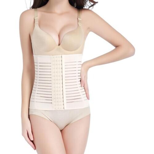 Postpartum Recovery Belt Waist Trainer Women Shapers Waist Trainer Corset Slimming Belt Shaper Body Shaper Modeling Strap Belt