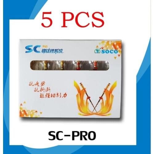 Dental Endodontic Equipment SOCO SC-PRO Endo Rotary File Super Root Canal Instruments Endomotor