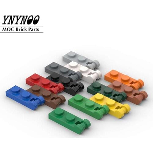 30Pcs/lot Plate Special 1x2 with Handle on End [Closed Ends] MOC Building Blocks Bricks Parts Toys for Kids Education fit 60478