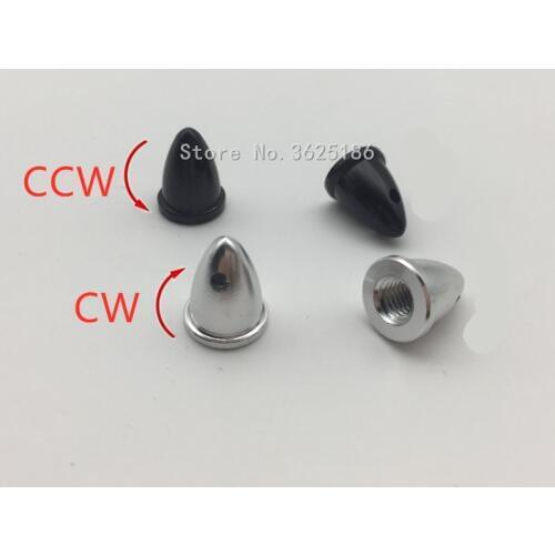 4 pcs 5mm Propeller Prop Nut Cap Adapter CW CCW for 1806 2204 2205 2206 2300kv Brushless Motor