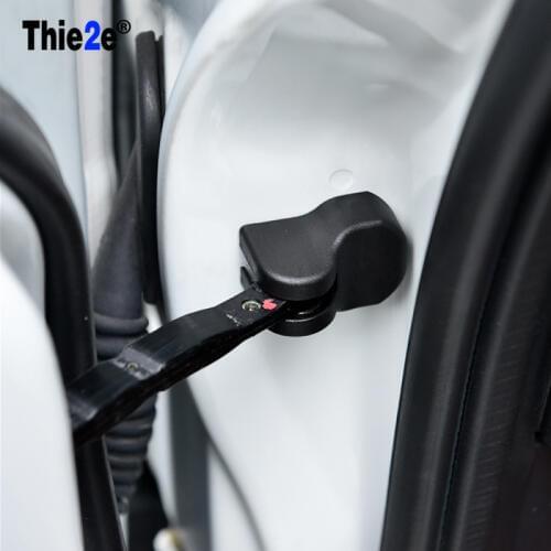 4Pcs/Set Car Styling For LiFan X50 X60 620 320 520 Solano Door Check Arm Protection Cover Black Accessories Car-Styling