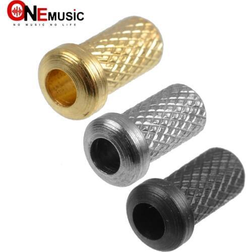 6pcs Electric Guitar String Mounting Ferrules Bushing Electric Guitar Bridge String Retainer