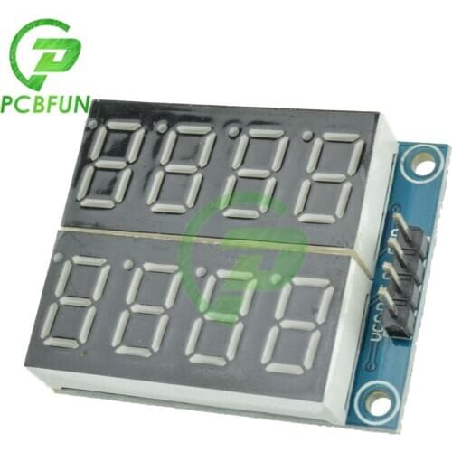 74HC595 8Bit 8-Digit LED Nixie tube Display Module Red Digital Tube