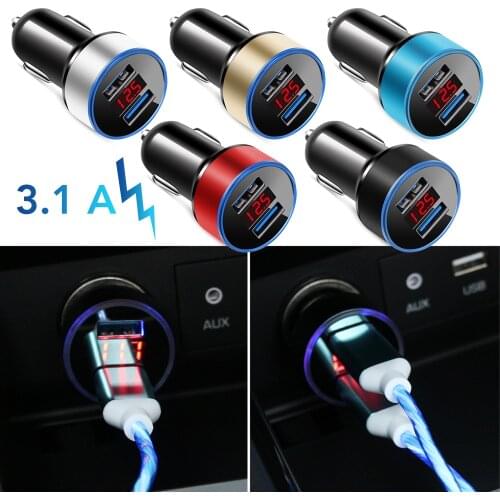 Car charger one with two cigarette lighter converter for Skoda Octavia Fabia Rapid Superb Yeti Roomster
