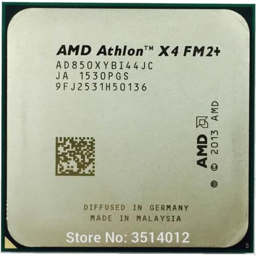 AMD Athlon X4 850 3.2 GHz Quad-Core CPU Processor AD850XYBI44JC Socket FM2