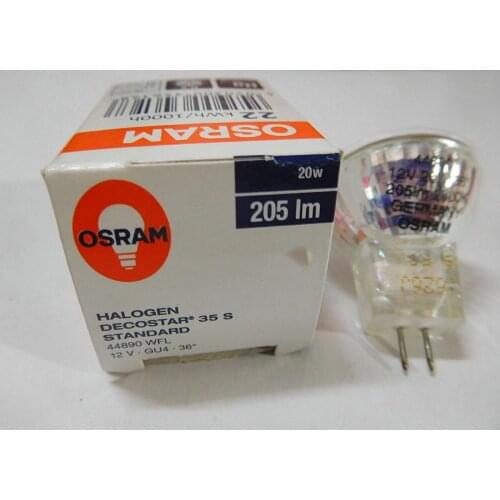 For 2PSC OSRAM Decostar 35S,44890 SP 12V 20W MR11 44890SP 12V20W GU4 Halogen Lamp,Deco Cover Dichroic Standard 35mm,UV Filter