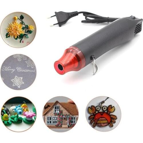DIY Hot Air Gun Heat Gun HairDryer Soldering Electric Power Tool Supporting Seat Shrink Plastic FIMO dinks Phone Repair 300W 858