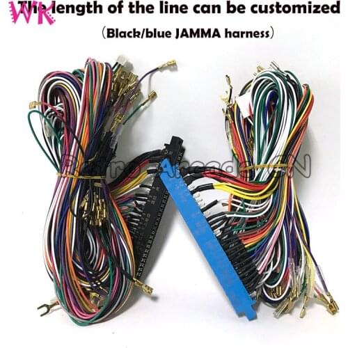 28p arcade version wiring jamma cable with 5/6 button for Cabinet game console