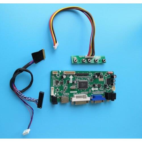 Kit for LTN140AT20-P02/S02/T01/V01/W01/W02/W05 HDMI AV Panel DVB-T2 LED USB VGA TV controller board Signal digital 1366X768