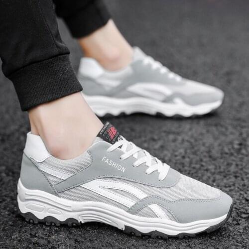 New Summer Mens Shoes Sports And Leisure Korean Version Of The Trend Of Wild Running Tide 2019 Shoes Breathable