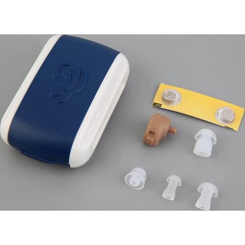 New Best Sound In-ear Amplifier Super MINI Hearing Aid Aids device Adjustable Tone personal ear care tools High quality Gift