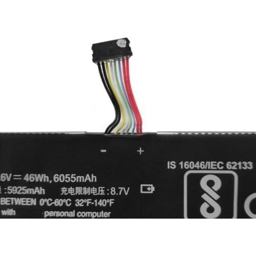 Brand new L15L4PC0 replacement battery for LENOVO 710S-13(i5-7200U/8GB/256GB) 710S-13(i5-7200U/4GB/256GB)