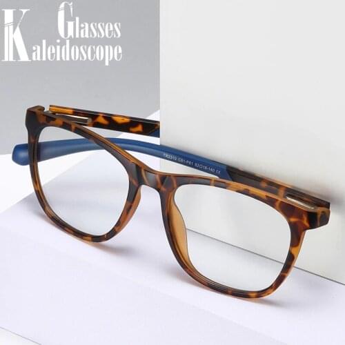 Business Mens Glasses Frame Ultralight Frame Male Blue Light Blocking Eyewear Optical Lenses Prescription Spectacles TR90