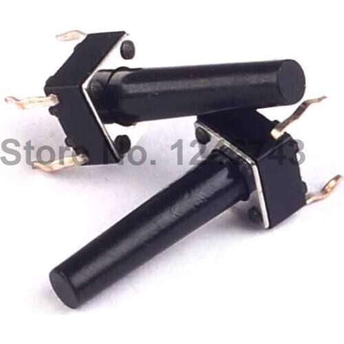 100PCS 6x6x17mm Tactile Switches Push Button Tact Switch 6*6*17mm